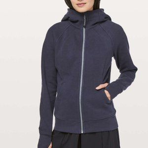 Lululemon Midnight Navy Scuba Full Zip Hoodie